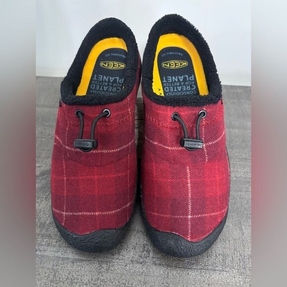 KEEN Women's Howser III Slide, Wm’s Sz 6, Red Plaid, NWOB - Picture 2 of 10